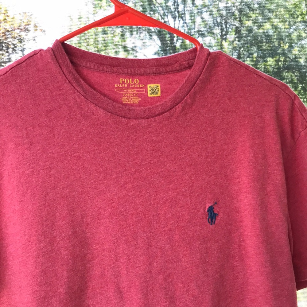 Polo by Ralph Lauren Men's Red T-Shirt
